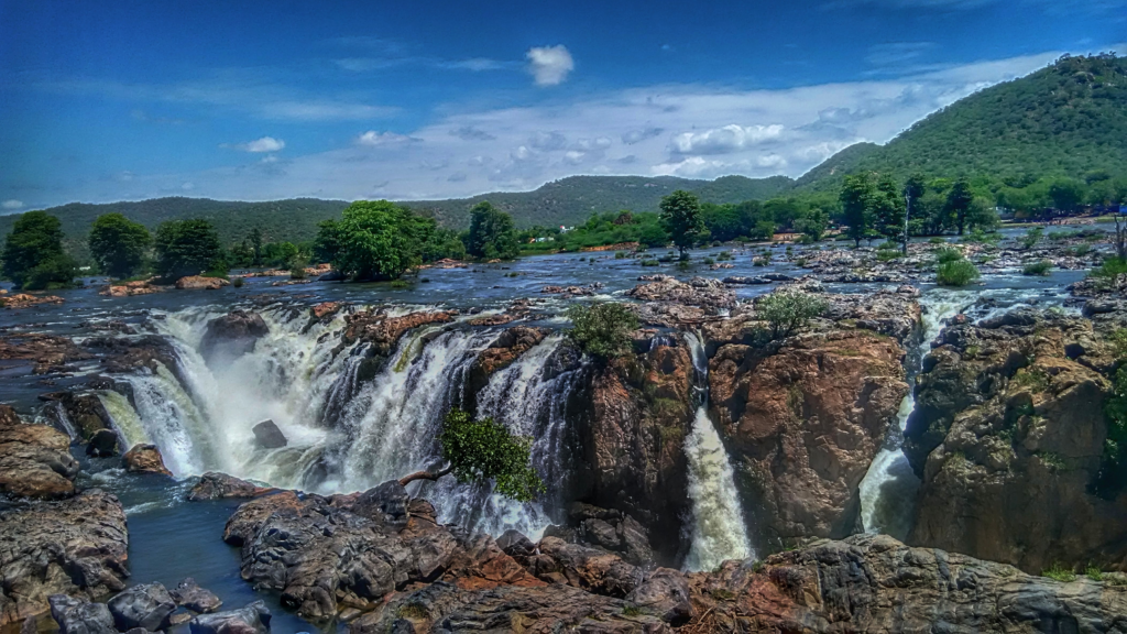 waterfalls